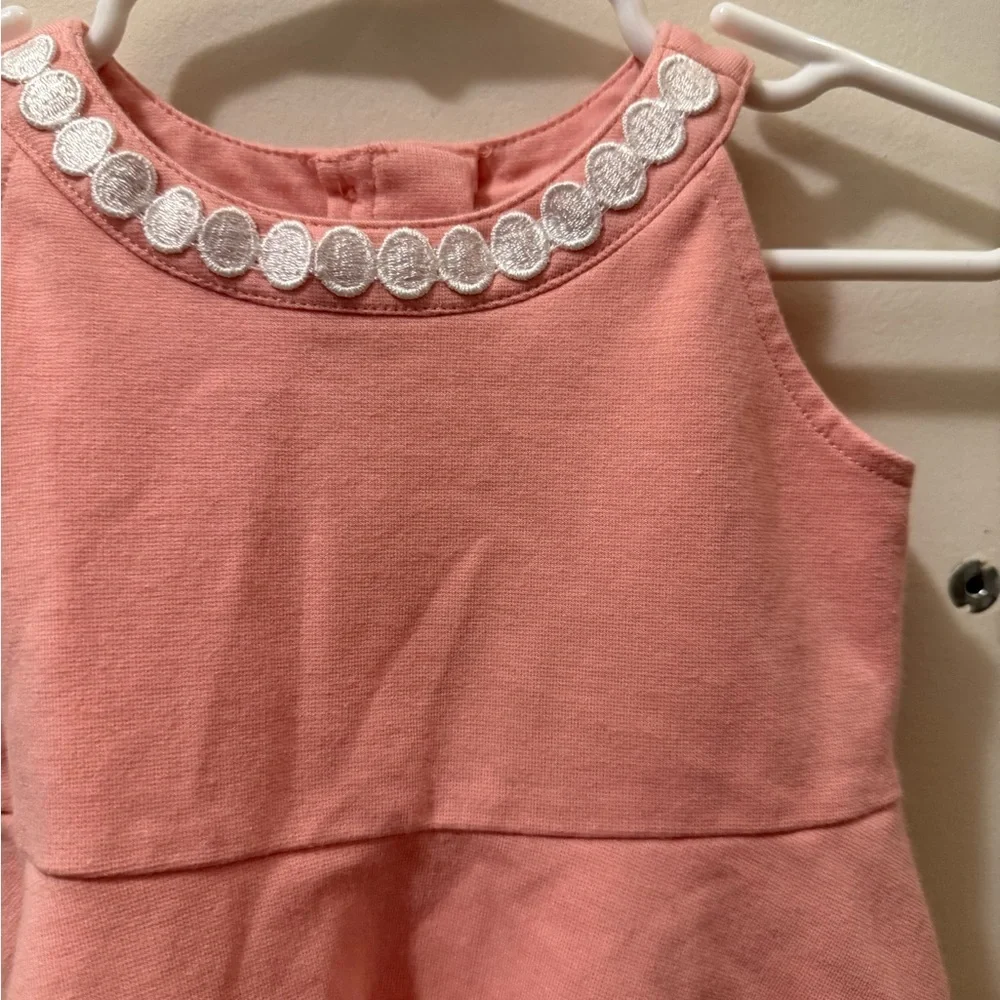 New Janie and Jack Oval Trim Ponte Dress